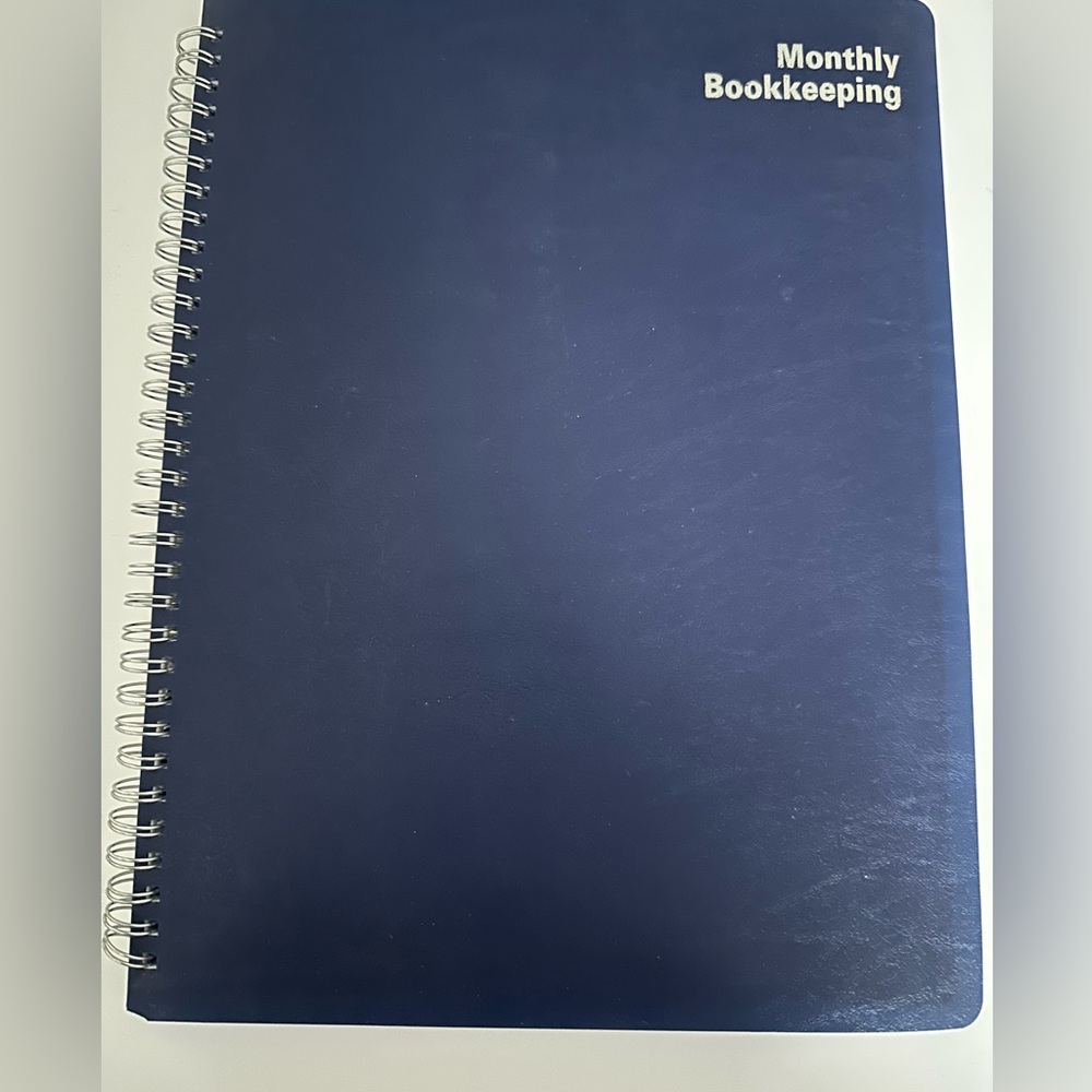Monthly Bookkeeping Journal for your Business